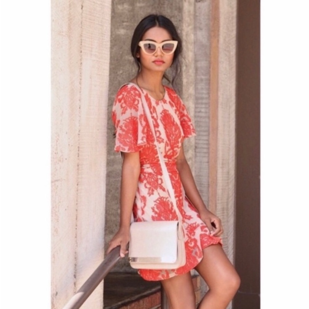 Red For Love and Lemons San Marcos Mini Dress Size XS
